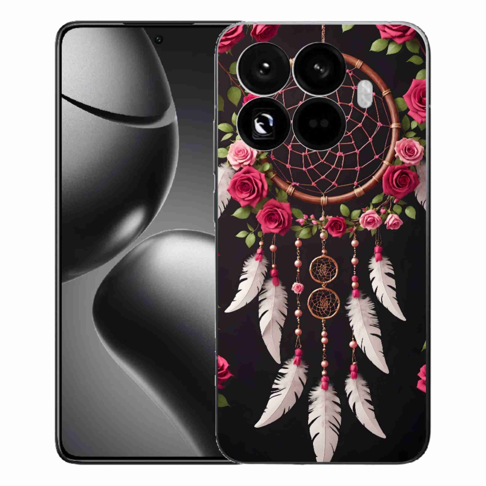 Gélový kryt mmCase na Xiaomi 15T Pro - lapač snov s ružami