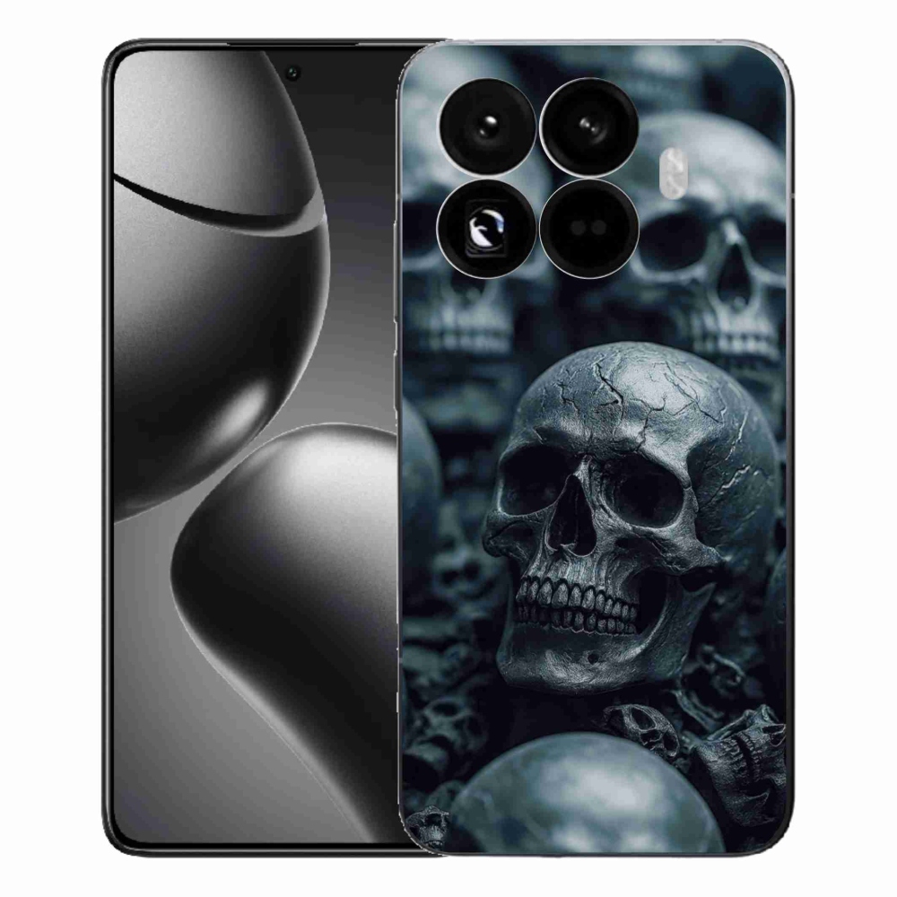 Gélový kryt mmCase na Xiaomi 15T Pro - lebka 2