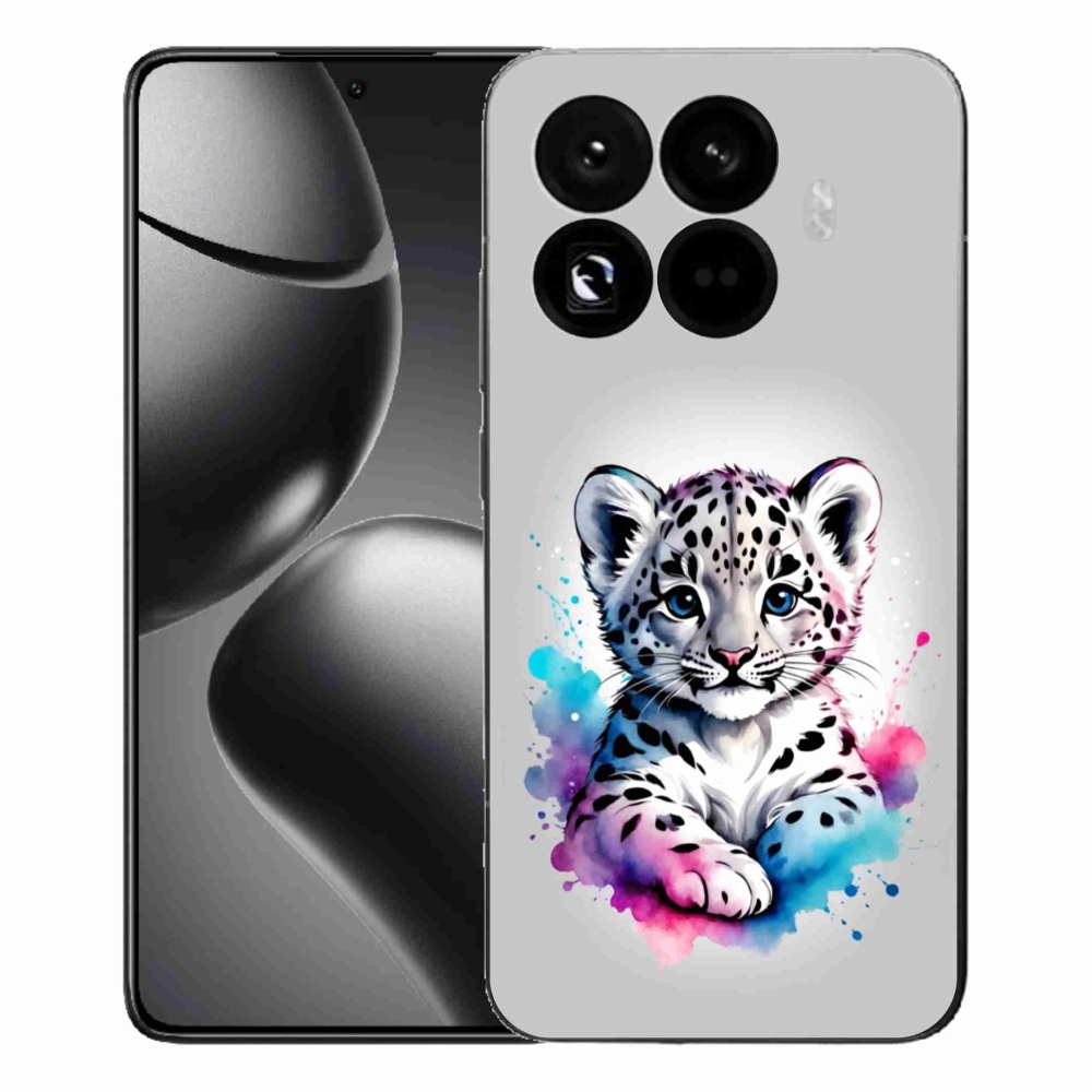 Gélový kryt mmCase na Xiaomi 15T Pro - leopardej mláďa
