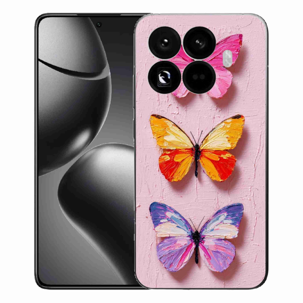 Gélový kryt mmCase na Xiaomi 15T Pro - motýlia trojica