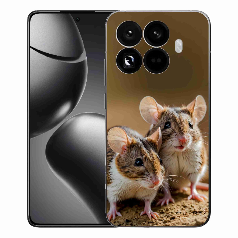 Gélový kryt mmCase na Xiaomi 15T Pro - myší duo