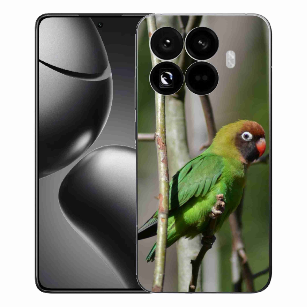Gélový kryt mmCase na Xiaomi 15T Pro - papagáj agapornis