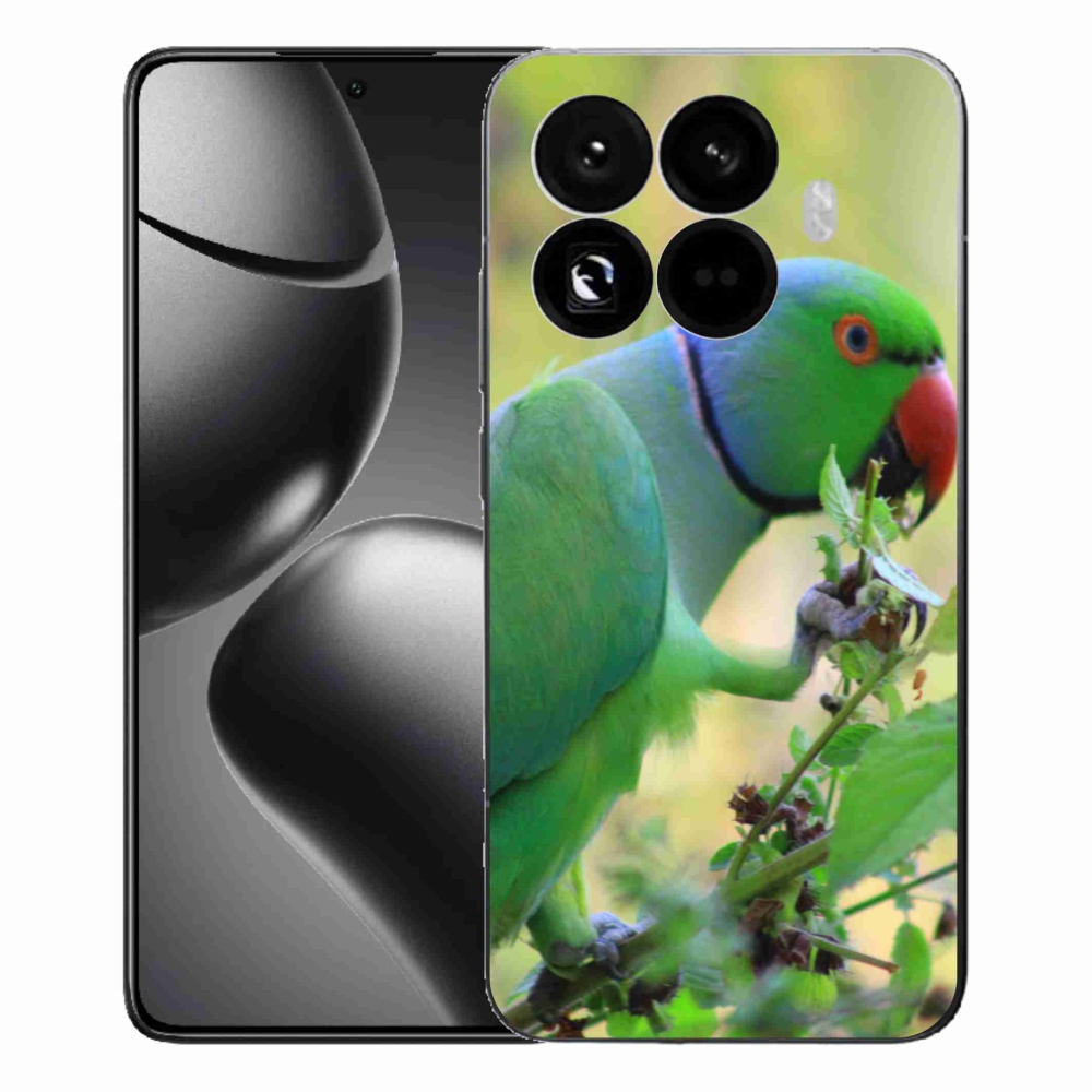 Gélový kryt mmCase na Xiaomi 15T Pro - papagáj Alexandr