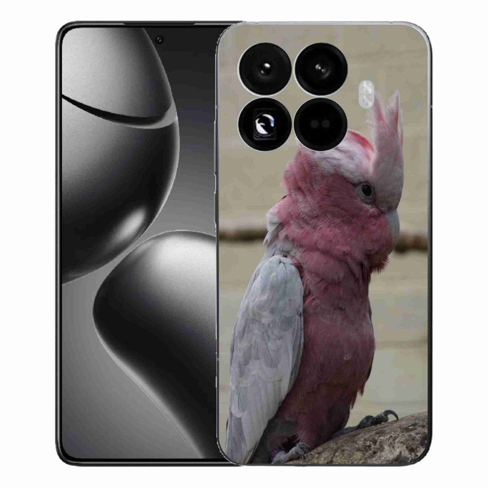Gélový kryt mmCase na Xiaomi 15T Pro - papagáj kakadu ružový