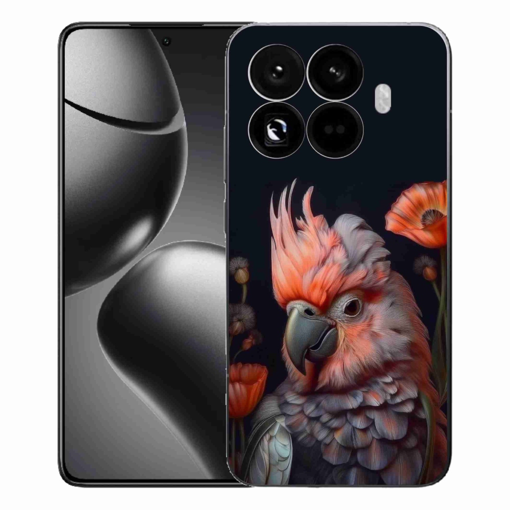 Gélový kryt mmCase na Xiaomi 15T Pro - papagáj kakadu vo farbách