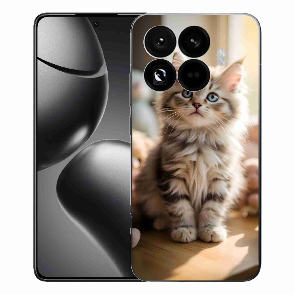 Gélový kryt mmCase na Xiaomi 15T Pro - roztomilé mačiatko 10