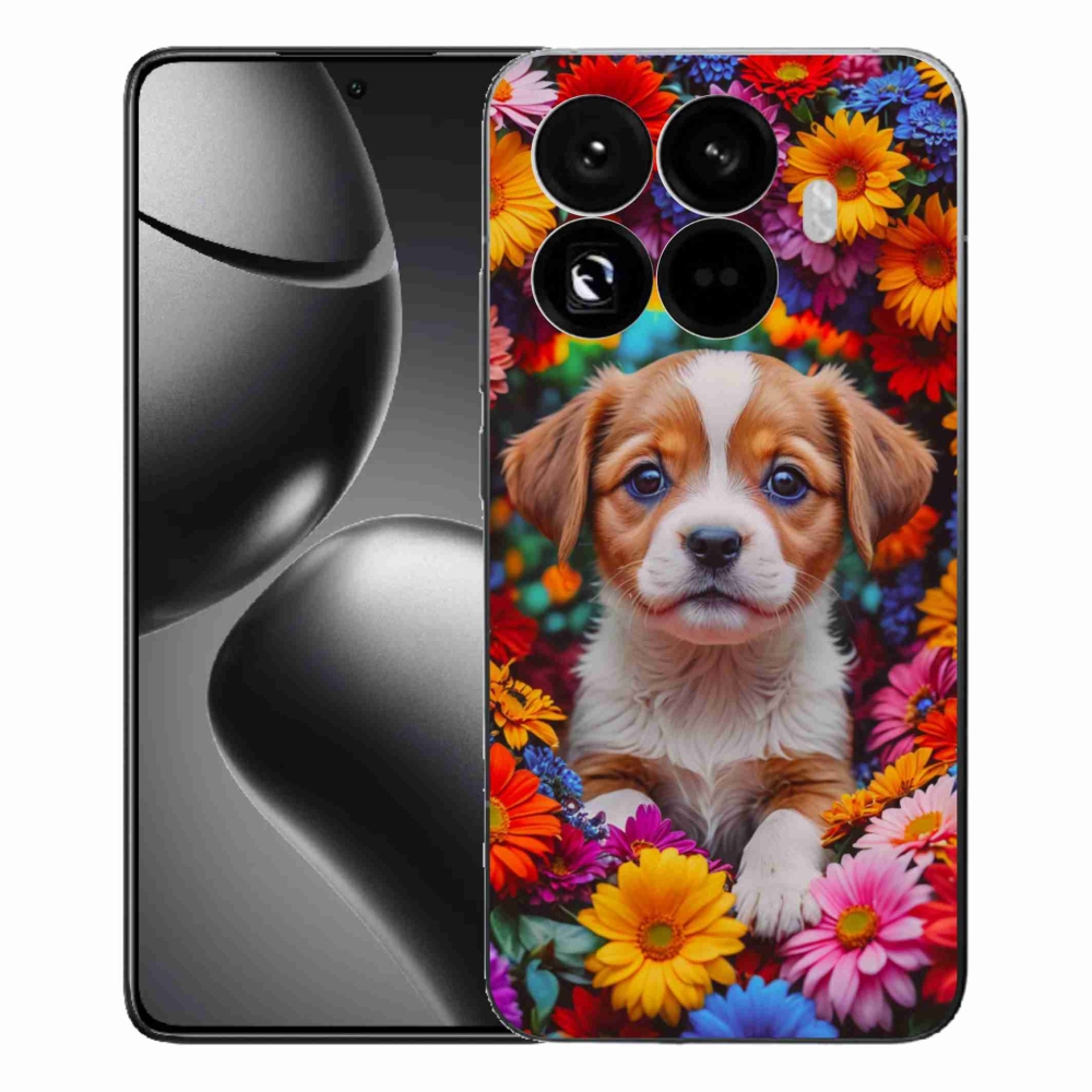Gélový kryt mmCase na Xiaomi 15T Pro - roztomilé šteňa