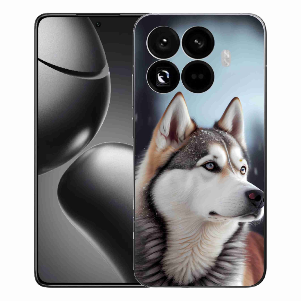 Gélový kryt mmCase na Xiaomi 15T Pro - sibírsky husky
