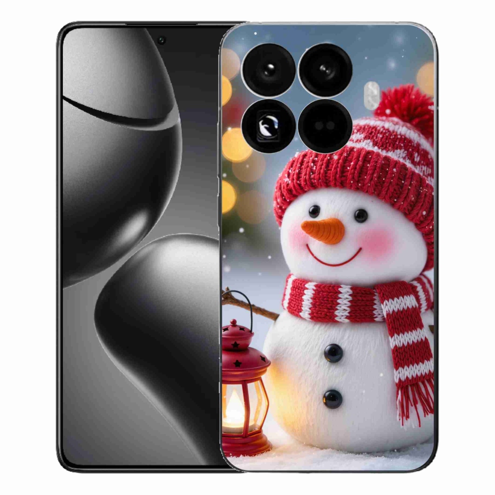 Gélový kryt mmCase na Xiaomi 15T Pro - snehuliak 2