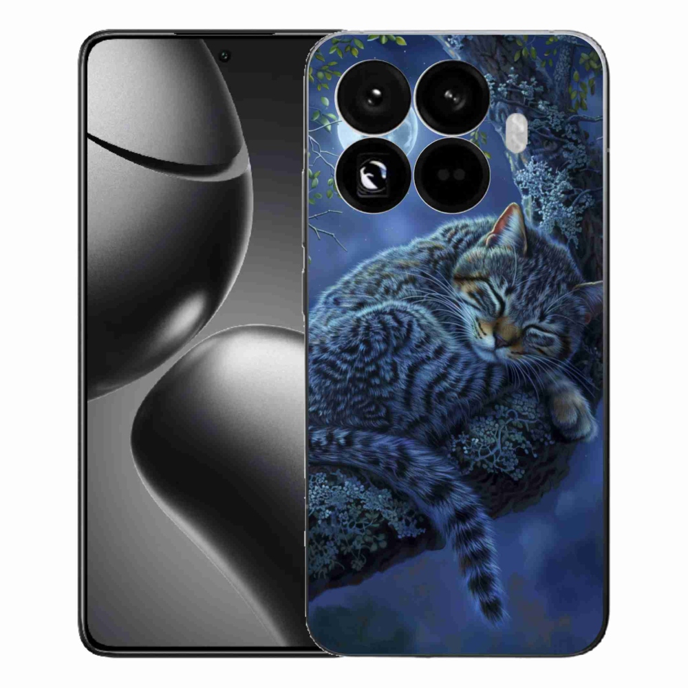 Gélový kryt mmCase na Xiaomi 15T Pro - spiaca mačka