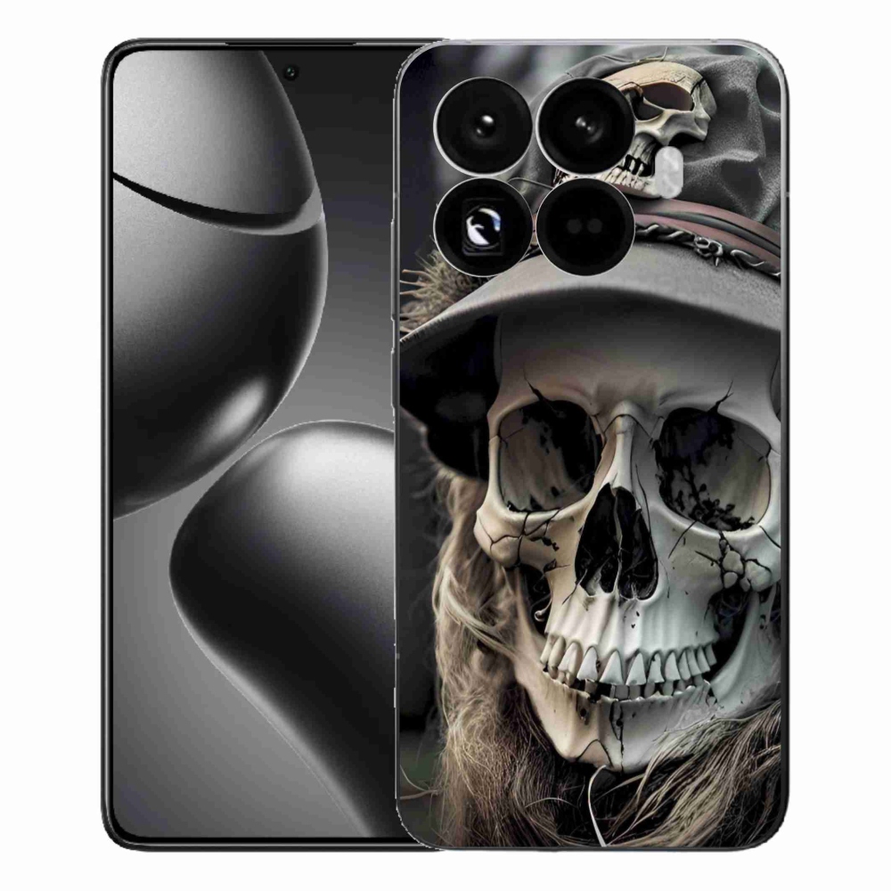 Gélový kryt mmCase na Xiaomi 15T Pro - temná lebka