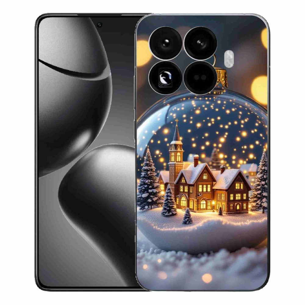 Gélový kryt mmCase na Xiaomi 15T Pro - vianočné gule 4