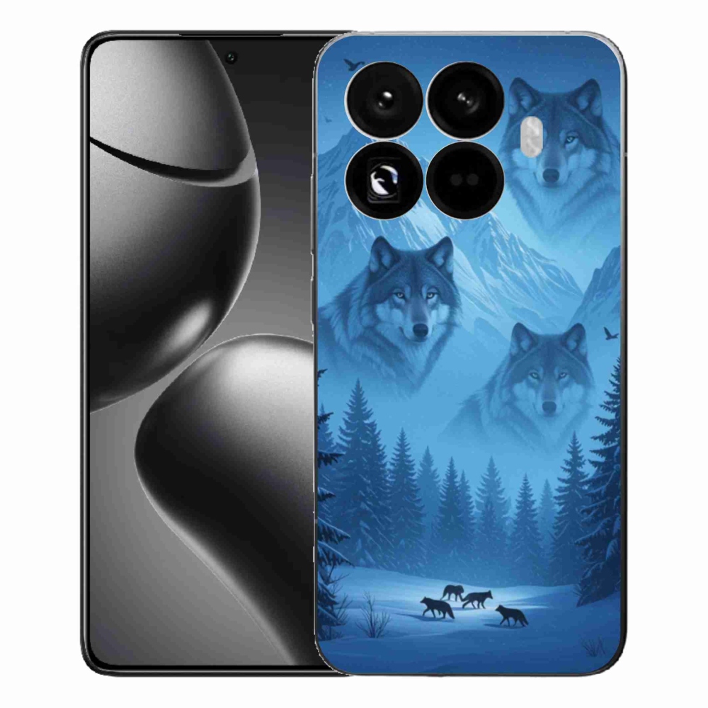 Gélový kryt mmCase na Xiaomi 15T Pro - vlčia svorka