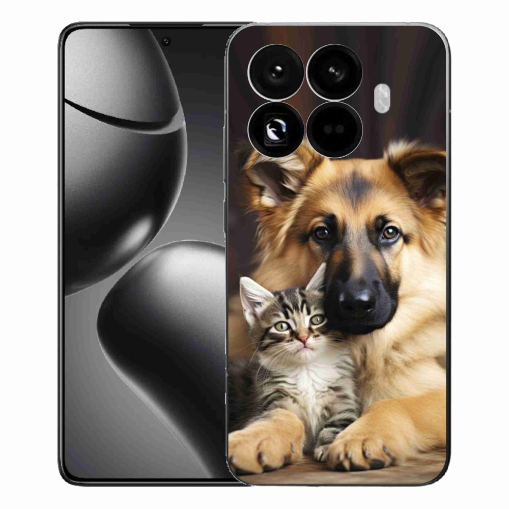 Gélový kryt mmCase na Xiaomi 15T Pro - zvieracie priateľstvo