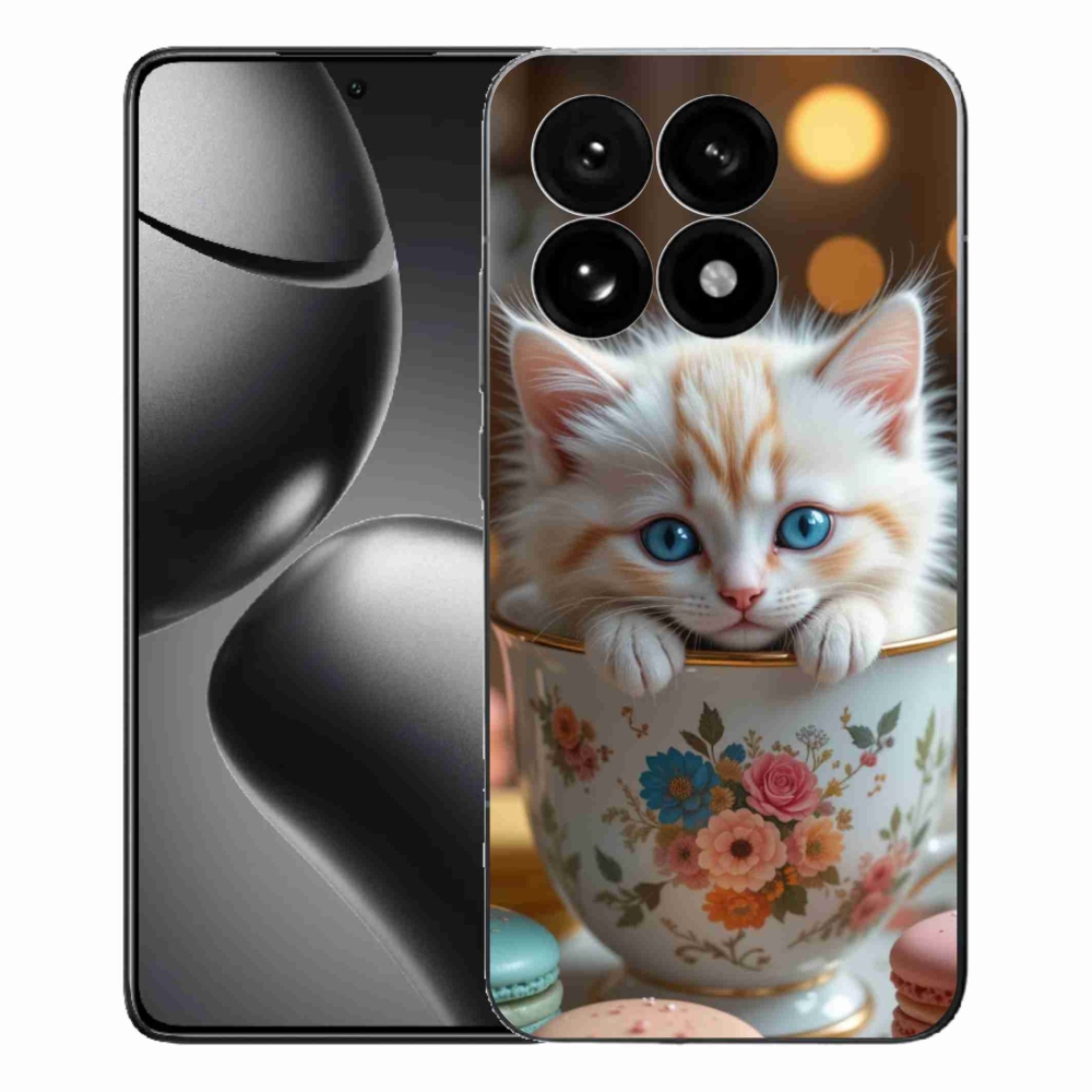 Gélový kryt mmCase na Xiaomi 15T - roztomilé mačiatko 6