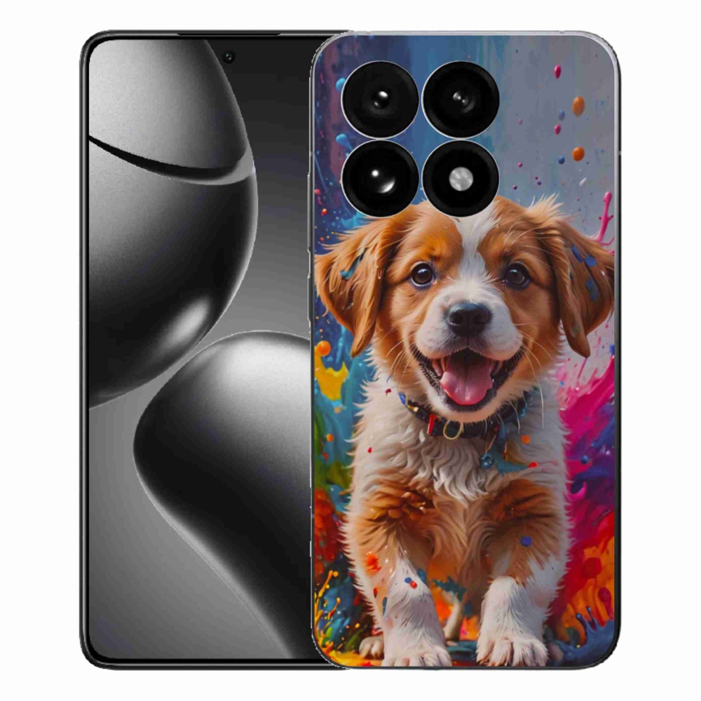 Gélový kryt mmCase na Xiaomi 15T - roztomilé šteňa 3