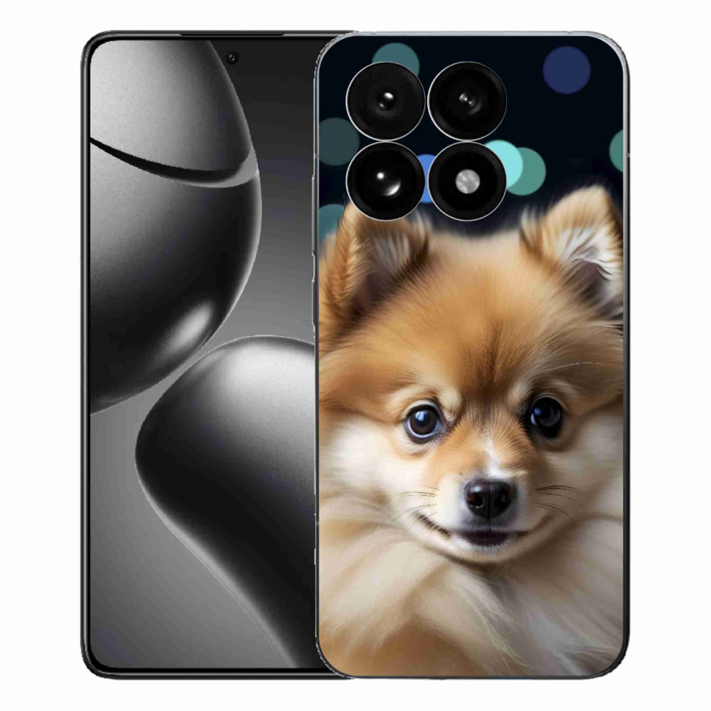 Gélový kryt mmCase na Xiaomi 15T - roztomilý pomeranian