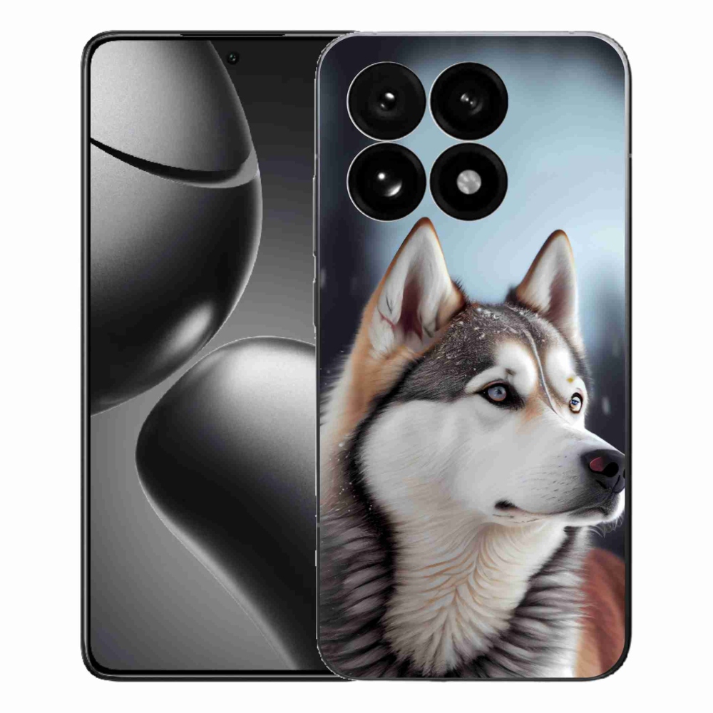 Gélový kryt mmCase na Xiaomi 15T - sibírsky husky