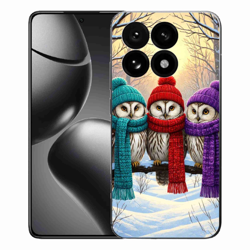 Gélový kryt mmCase na Xiaomi 15T - soví priatelia