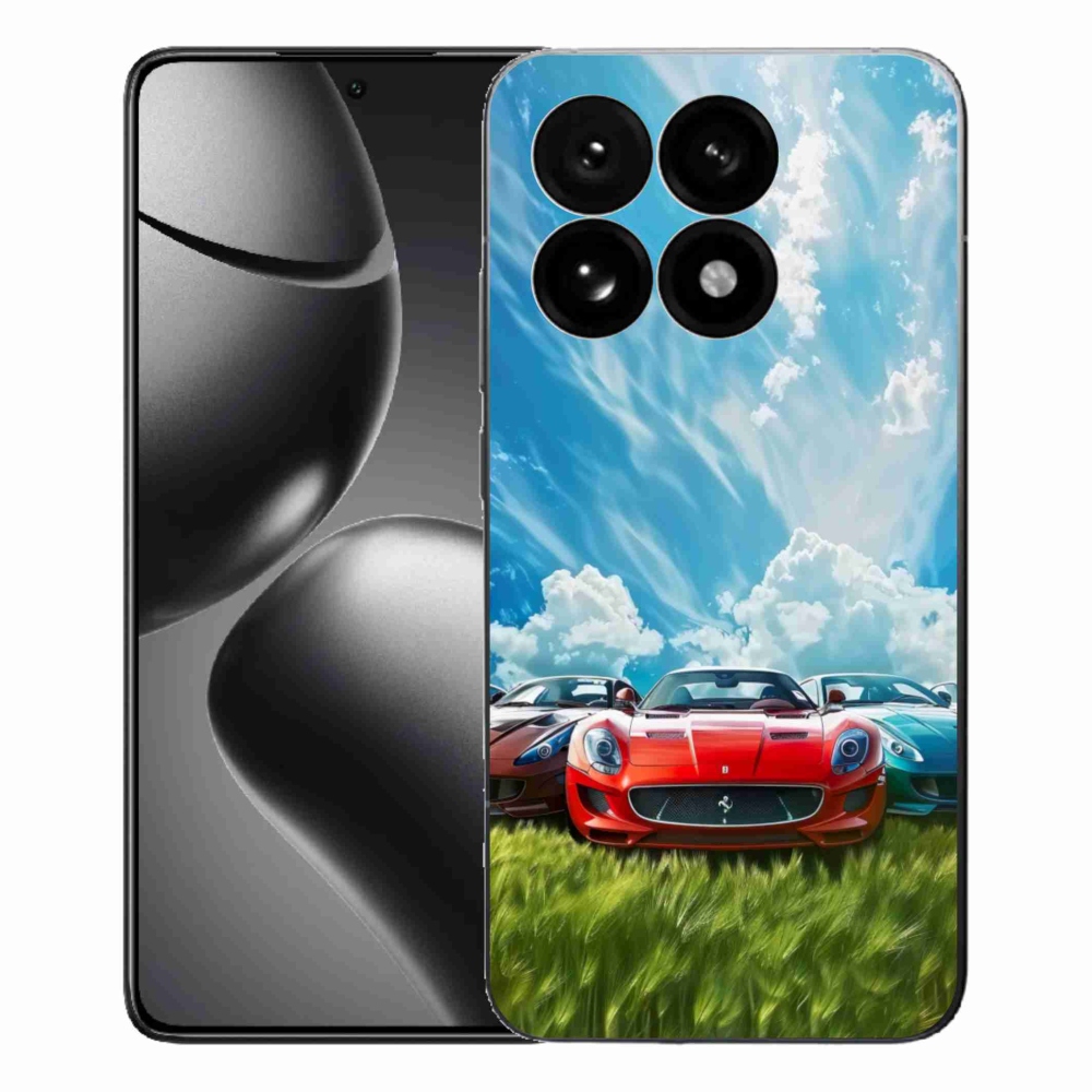 Gélový kryt mmCase na Xiaomi 15T - športové vozidlá