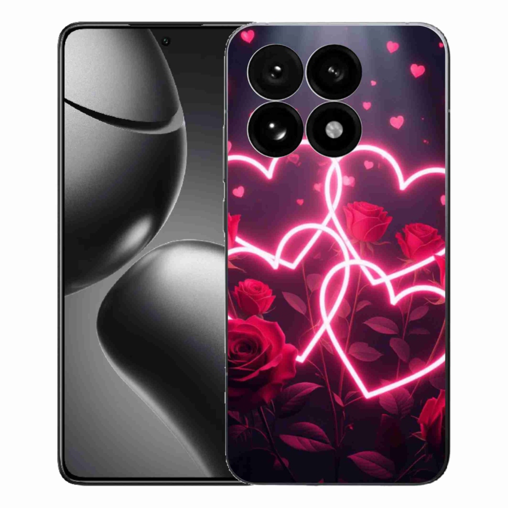 Gélový kryt mmCase na Xiaomi 15T - srdce lásky