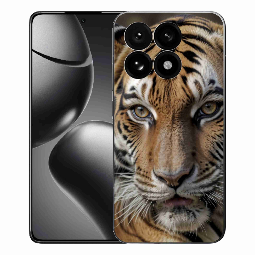 Gélový kryt mmCase na Xiaomi 15T - tigrie pohľad