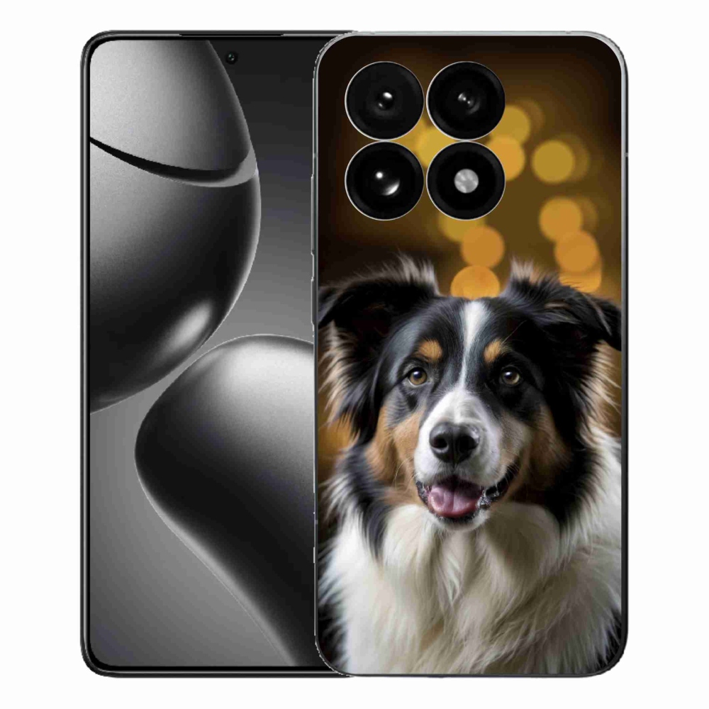 Gélový kryt mmCase na Xiaomi 15T - usmievavý austrálsky ovčiak