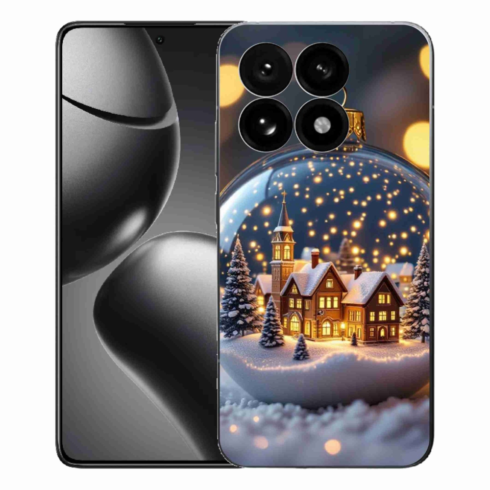 Gélový kryt mmCase na Xiaomi 15T - vianočné gule 4