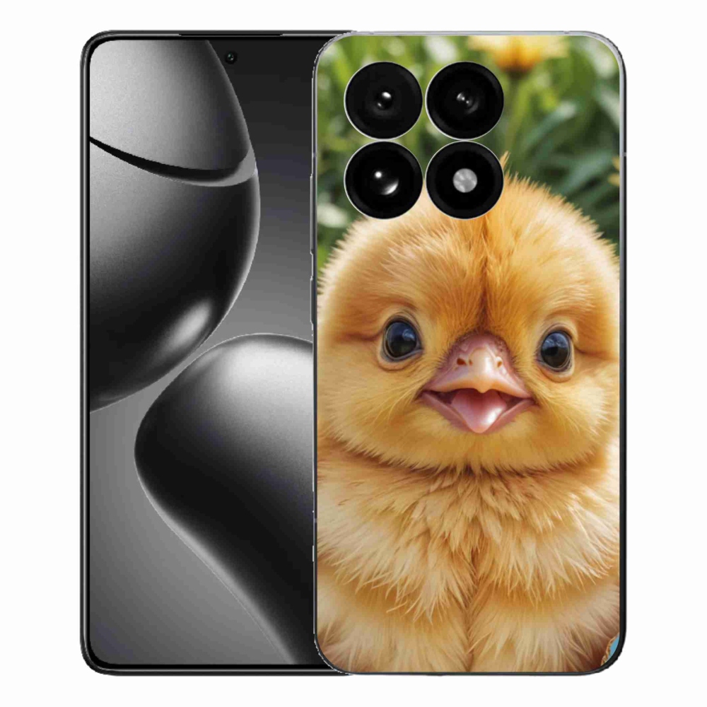 Gélový kryt mmCase na Xiaomi 15T - veselé kuriatko