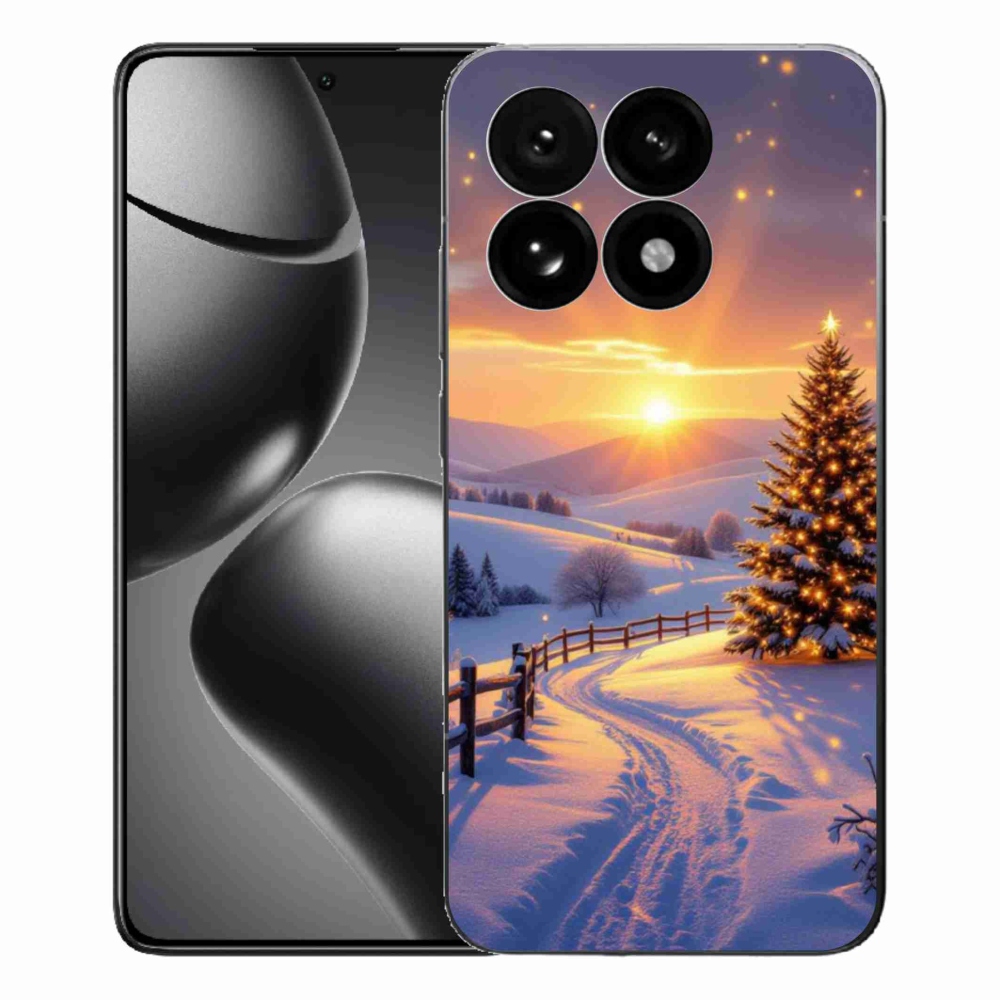 Gélový kryt mmCase na Xiaomi 15T - zimná krajina