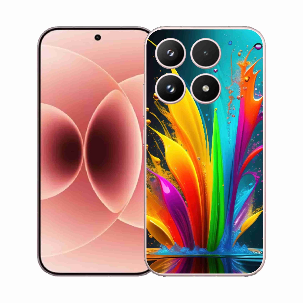 Gélový kryt mmCase na Xiaomi 17 - abstraktný motív 1