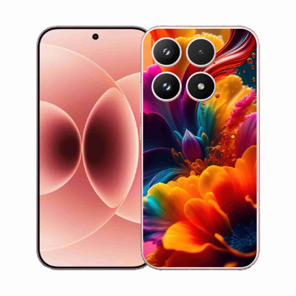 Gélový kryt mmCase na Xiaomi 17 - abstraktný motív 2