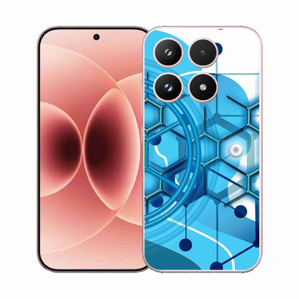 Gélový kryt mmCase na Xiaomi 17 - abstraktný vzor 2