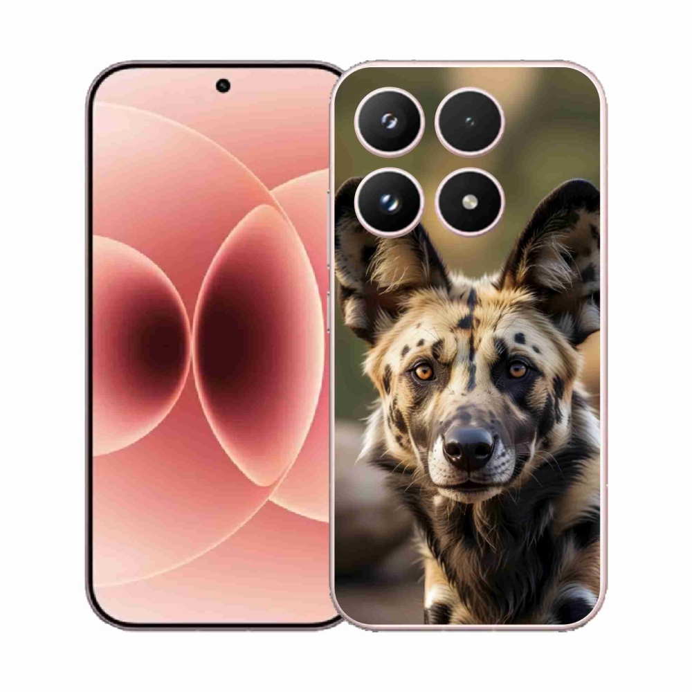 Gélový kryt mmCase na Xiaomi 17 - africký divoký pes