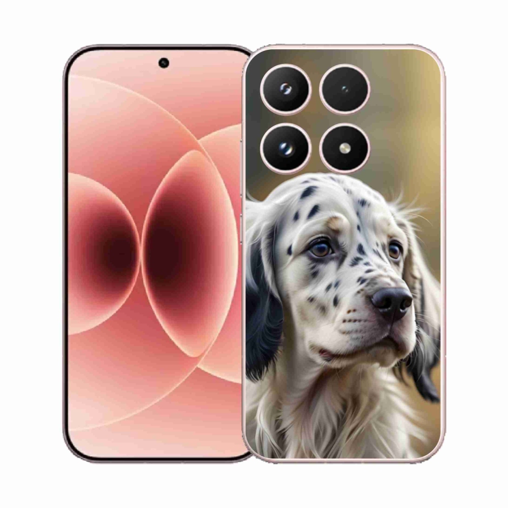 Gélový kryt mmCase na Xiaomi 17 - anglický seter