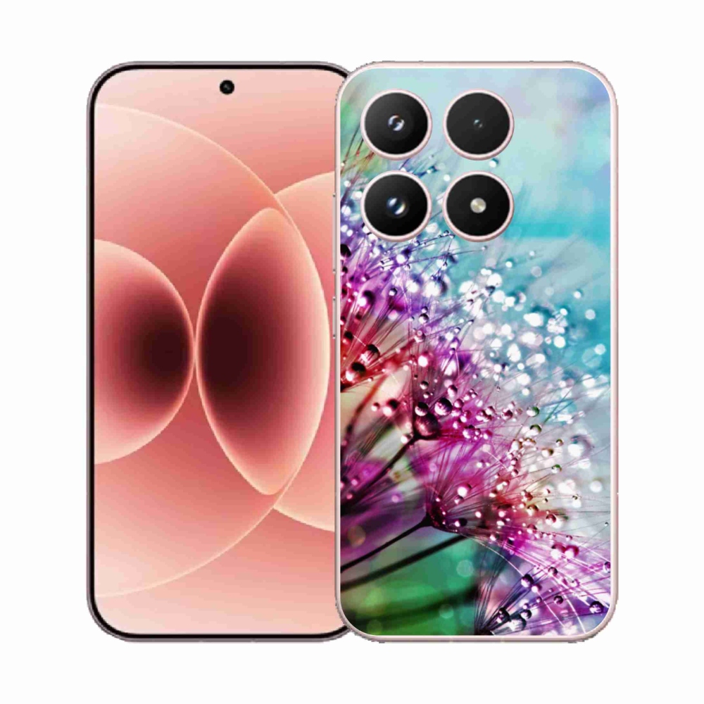 Gélový kryt mmCase na Xiaomi 17 - farebné kvety