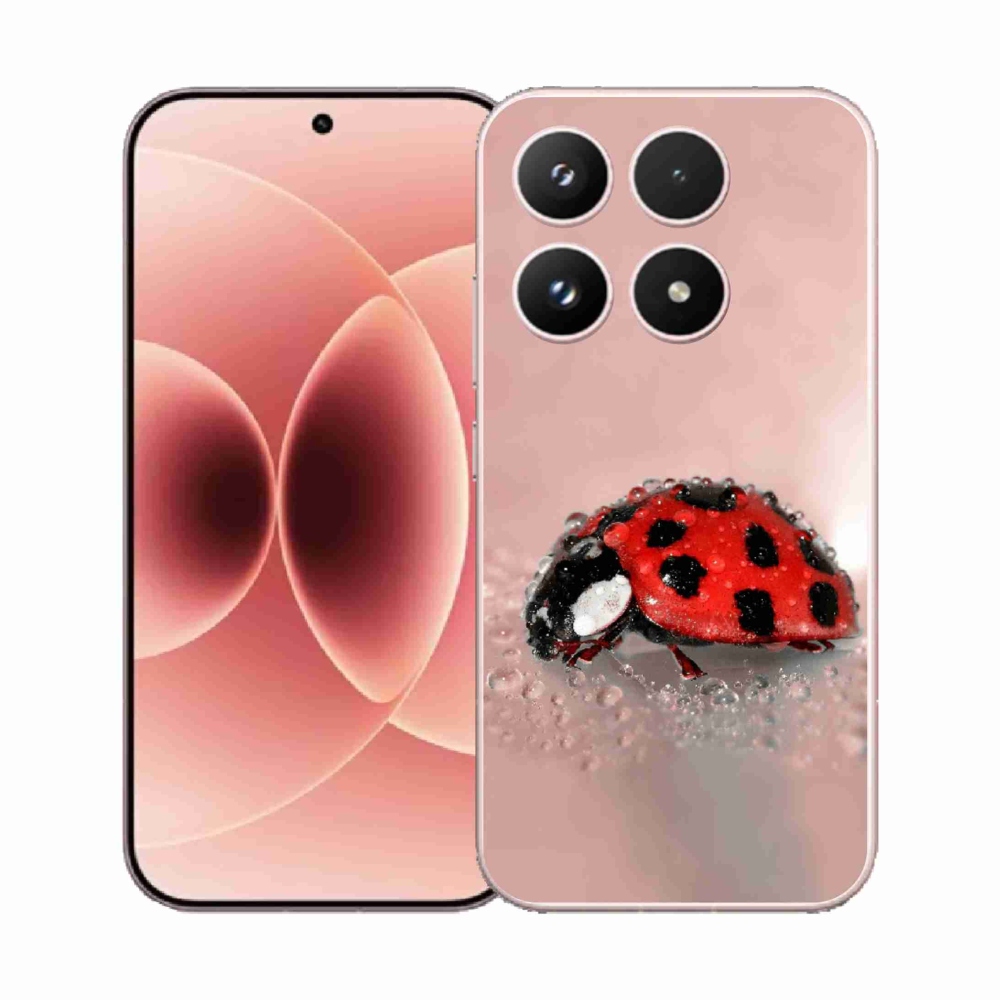 Gélový kryt mmCase na Xiaomi 17 - lienka