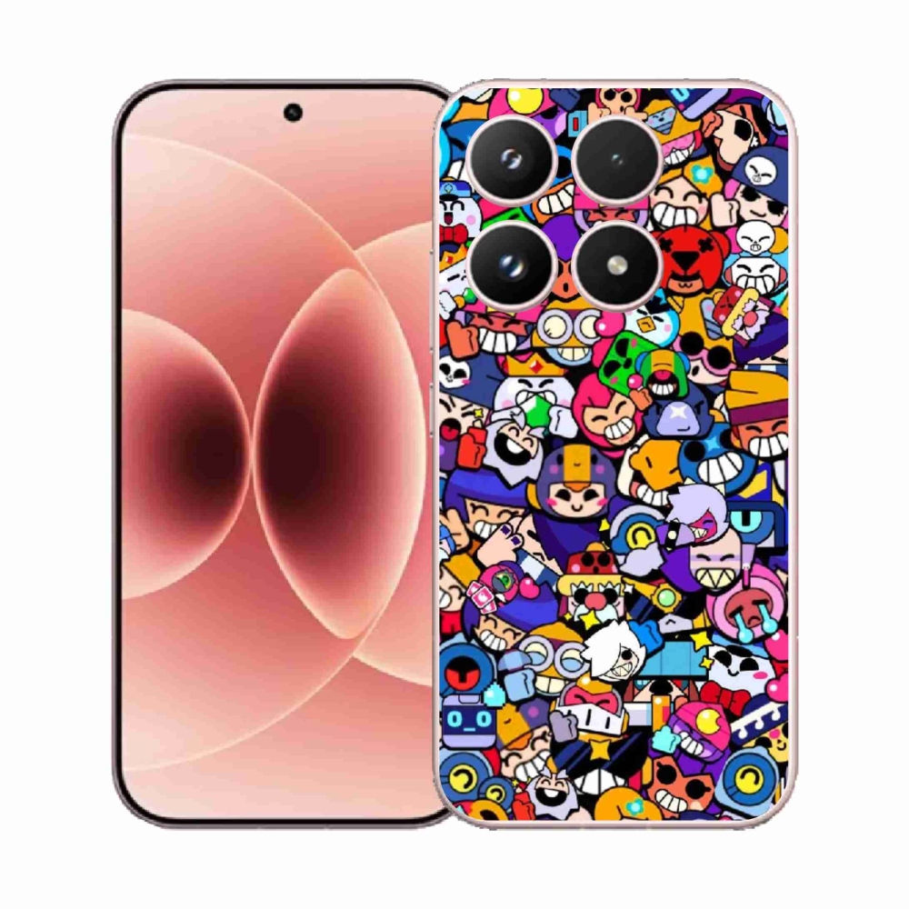 Gélový kryt mmCase na Xiaomi 17 - brawl stars 2