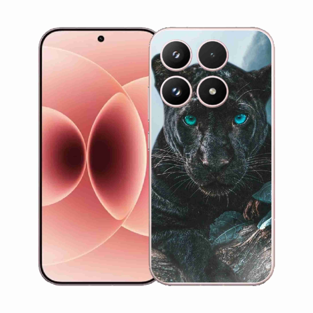 Gélový kryt mmCase na Xiaomi 17 - čierny panter
