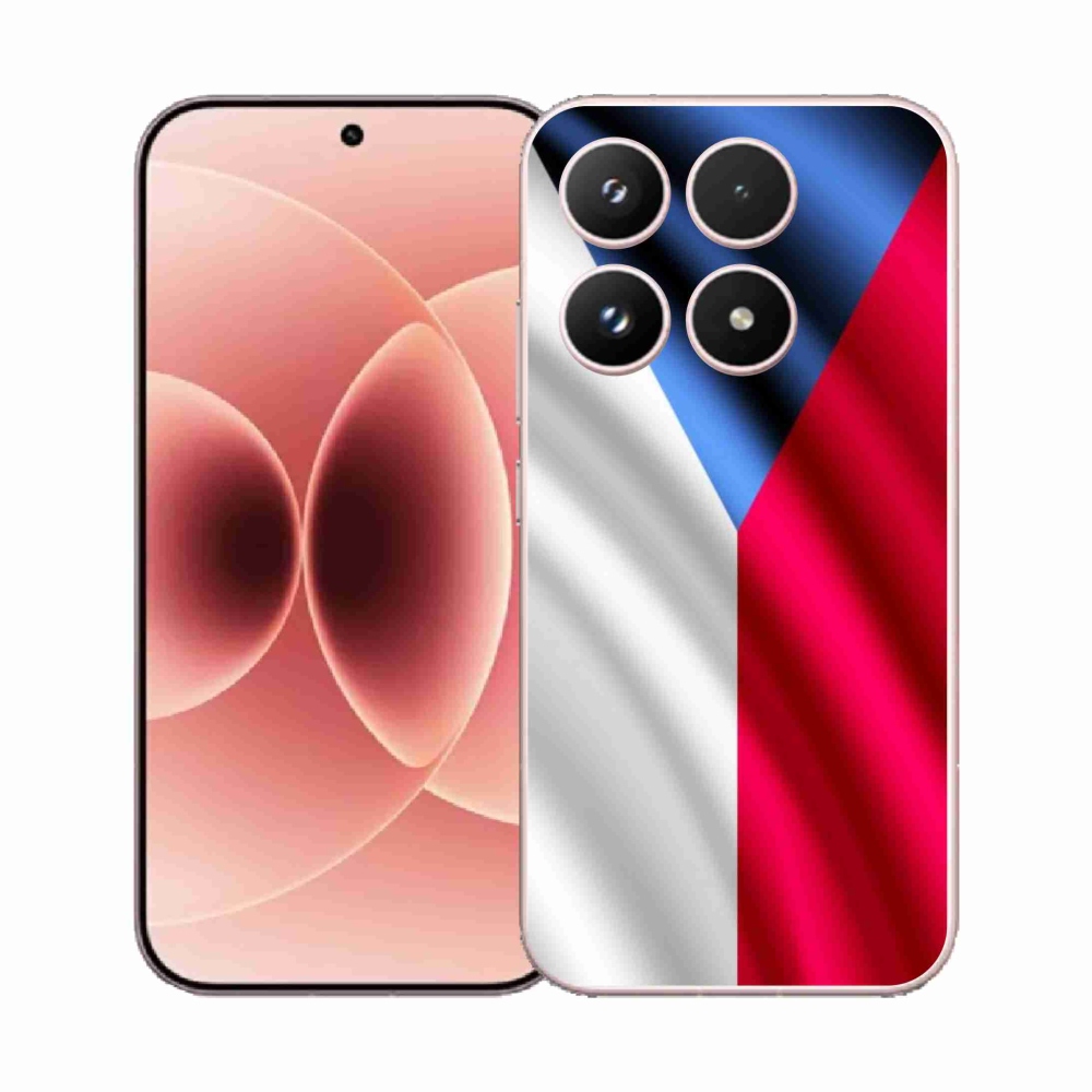 Gélový kryt mmCase na Xiaomi 17 - česká vlajka