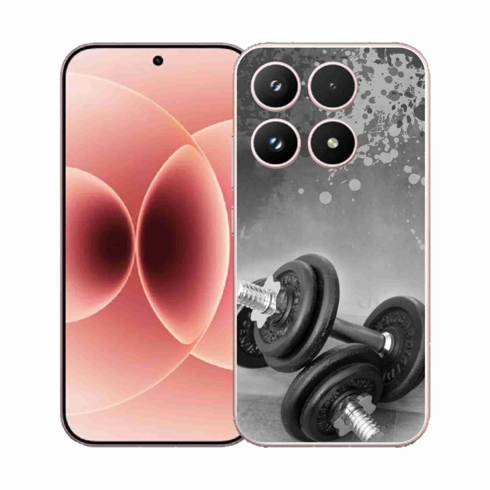 Gélový kryt mmCase na Xiaomi 17 - činky 1