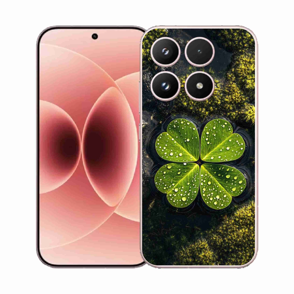 Gélový kryt mmCase na Xiaomi 17 - štvorlístok