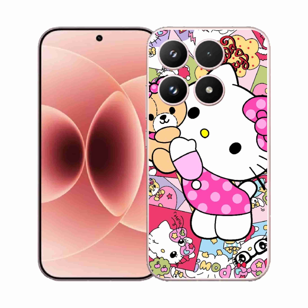 Gélový kryt mmCase na Xiaomi 17 - cute kitty