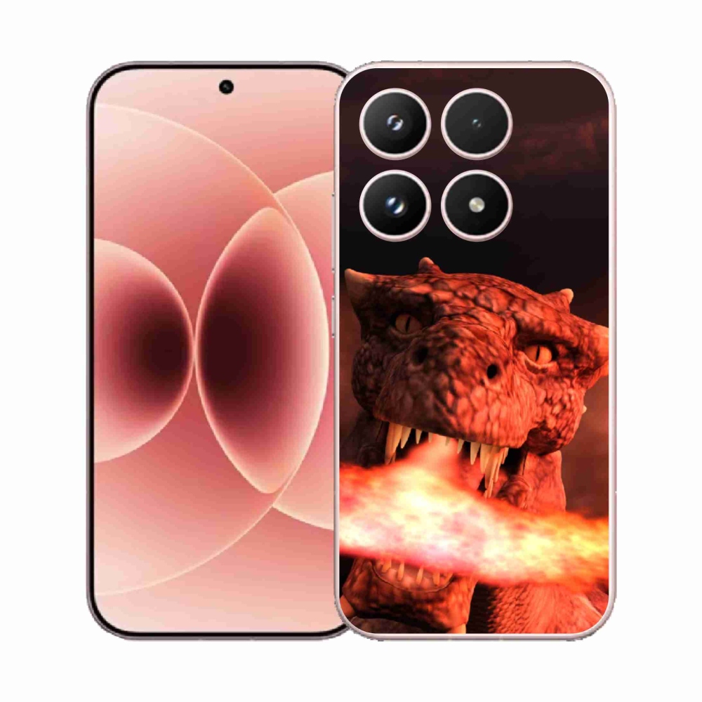 Gélový kryt mmCase na Xiaomi 17 - drak