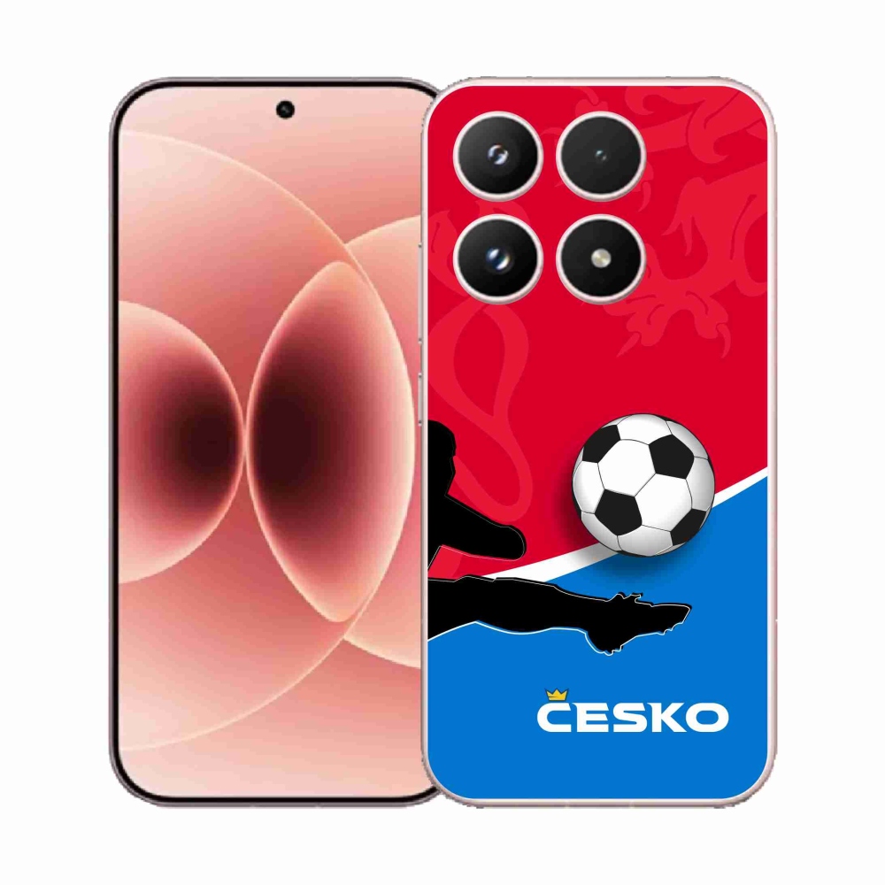 Gélový kryt mmCase na Xiaomi 17 - futbal Česko 2