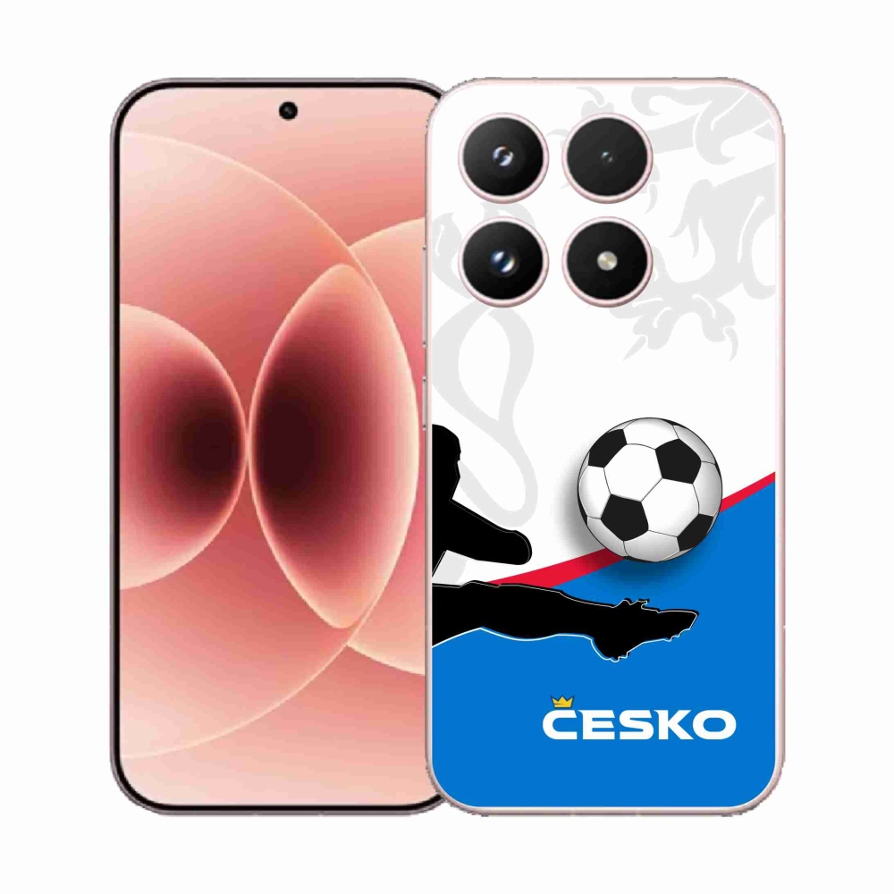 Gélový kryt mmCase na Xiaomi 17 - futbal Česko 3