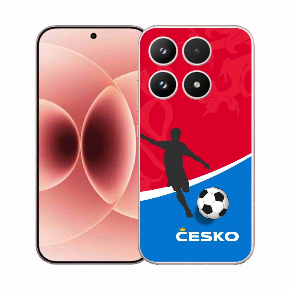 Gélový kryt mmCase na Xiaomi 17 - futbal Česko