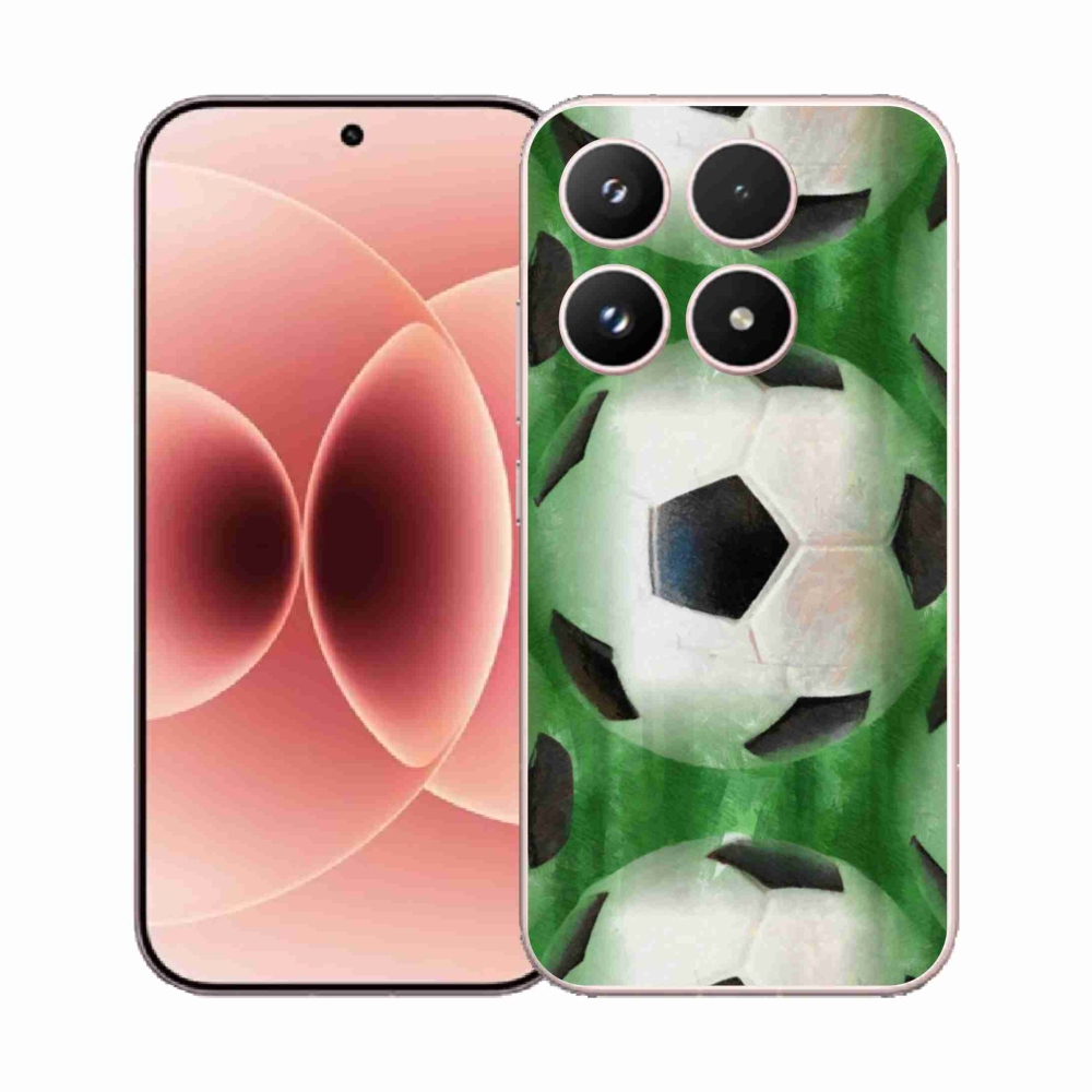 Gélový kryt mmCase na Xiaomi 17 - futbalová lopta
