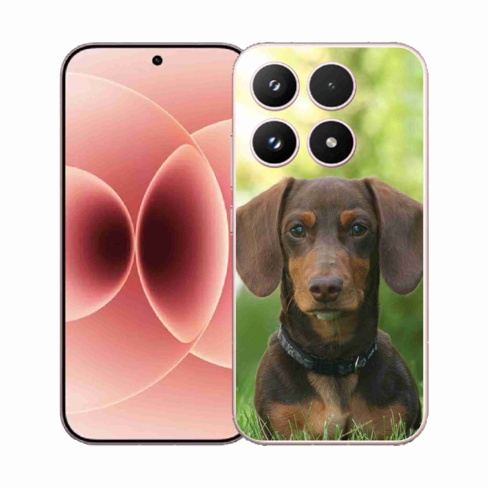 Gélový kryt mmCase na Xiaomi 17 - hnedý jazvečík