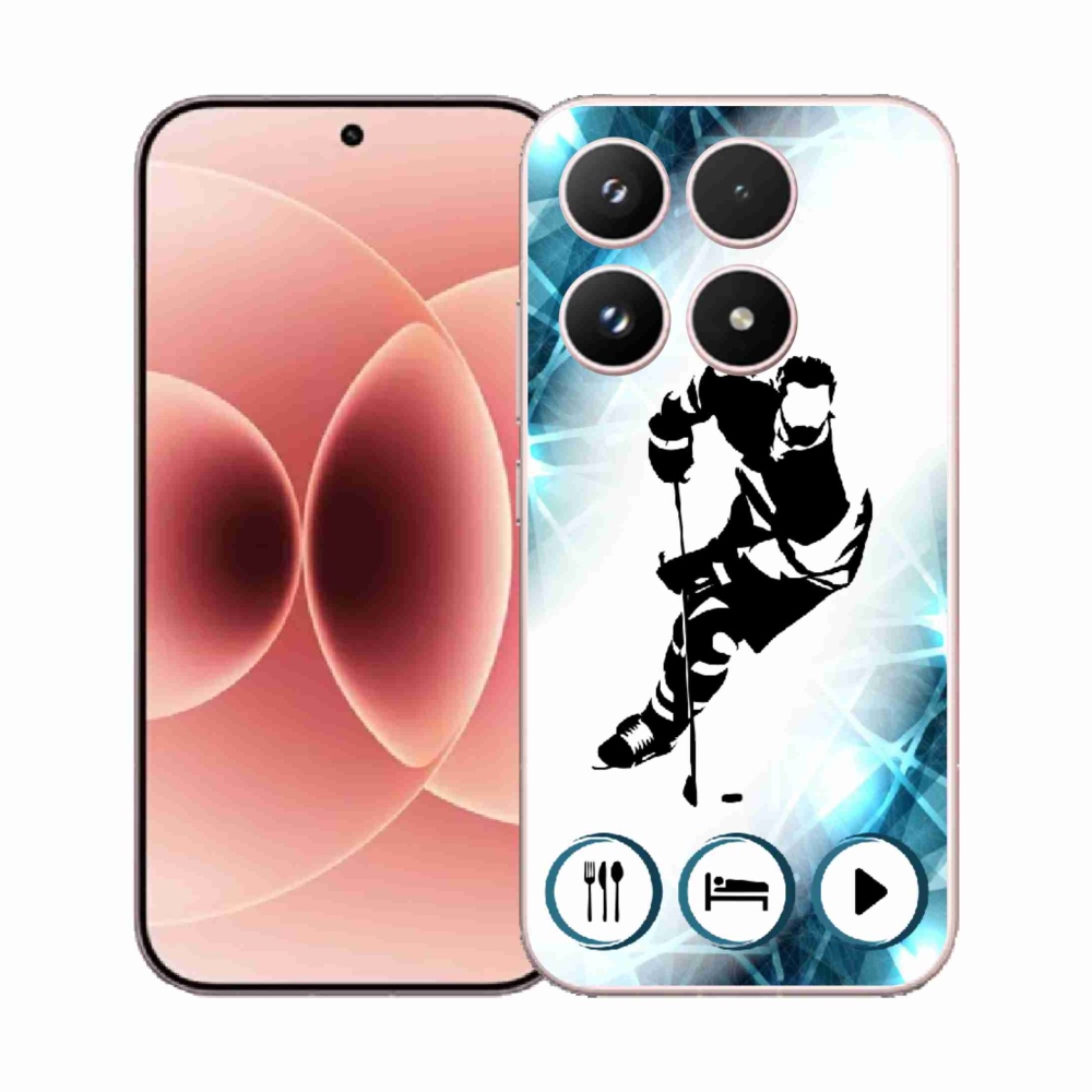 Gélový kryt mmCase na Xiaomi 17 - hokej 1